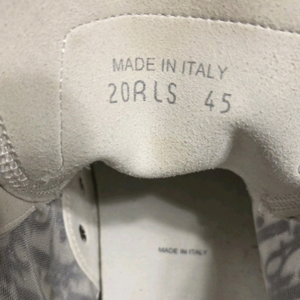 DIOR B23 League High-Top Sneaker White and Black Dior Canvas US Size 12 EU 45 - Picture 15 of 16
